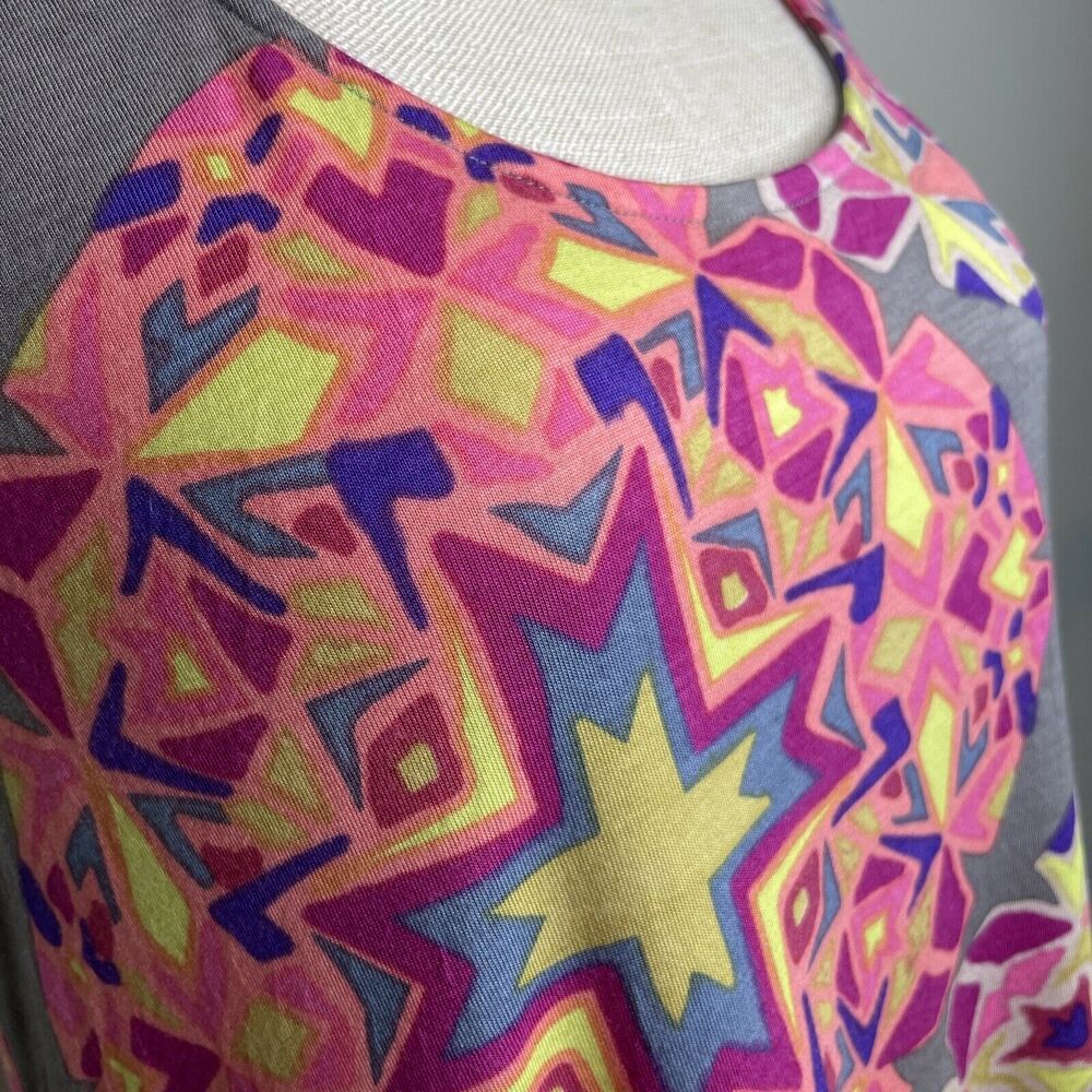 CAbi Harmony Racerback Southwest Geo Print Sleeveless Tank Top Pink Womens Small - Picture 9 of 12